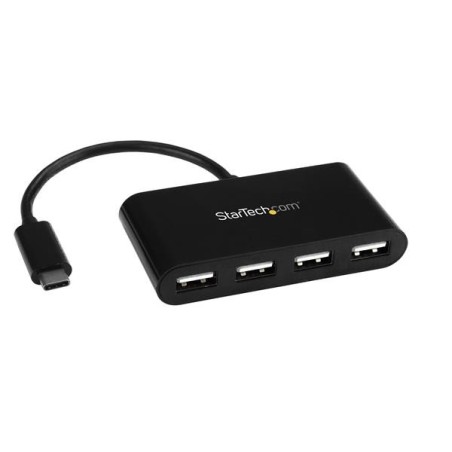 StarTech.com Hub Concentrador USB-C a USB A de 4 Puertos - Ladrón Adaptador USB Tipo C a USB A de 4 Puertos - USB 2.0