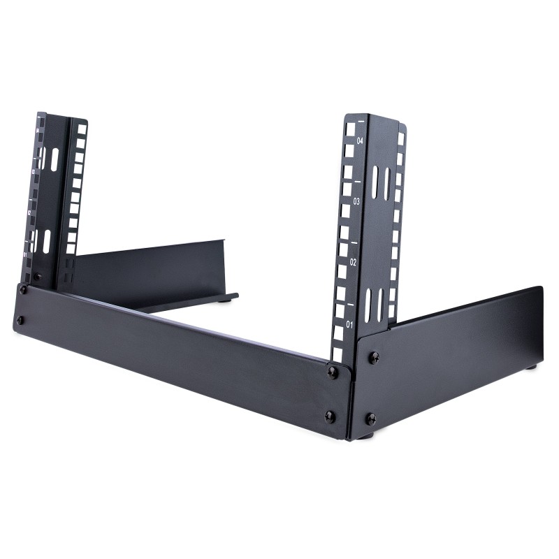 StarTech.com Rack 4U de 19" de Marco Abierto para Sobremesa con 2 Columnas - Rack para Equipos de Ordenador, AV o de Datos con