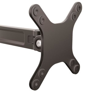 StarTech.com Soporte de pared de un solo giro para monitor - Montura VESA para Pantallas de hasta 27 Pulgadas