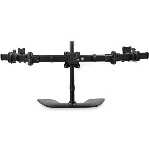 StarTech.com Brazo de Soporte VESA Articulado de 3 Monitores hasta de 27 Pulgadas - Base para Monitores de Ordenador