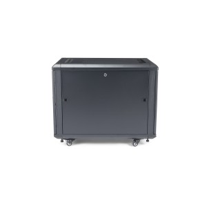 StarTech.com Armario Rack para Servidores 12U 19" 4 Columnas - Rack de Servidores con Cerradura y Seguro - Rack con Ruedas y