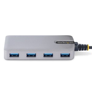 StarTech.com Hub USB de 4 Puertos - USB 3.0 de 5Gbps - Alimentado por el Bus - Concentrador de 4 Puertos USB-A con Alimentación