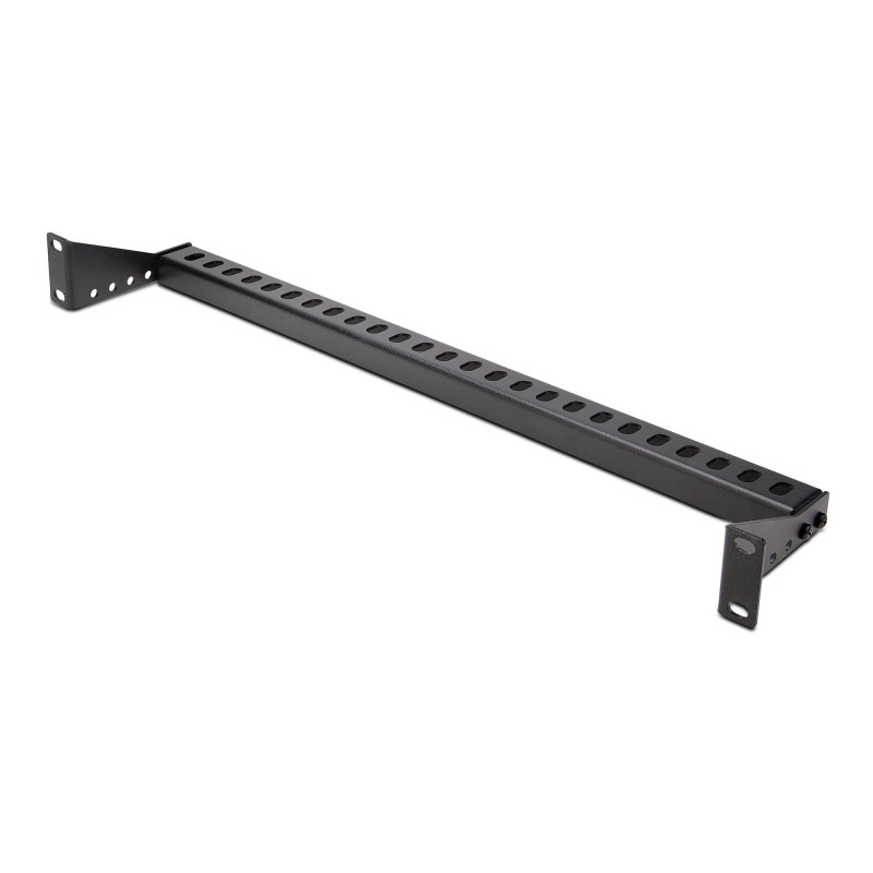 StarTech.com Barra 1U de Amarre Horizontal para Gestión de Cables en Rack - para Racks de 19" - Profundidad Ajustable - Guía