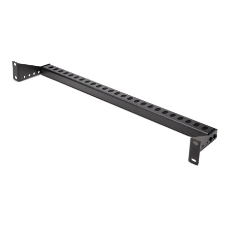 StarTech.com Barra 1U de Amarre Horizontal para Gestión de Cables en Rack - para Racks de 19" - Profundidad Ajustable - Guía