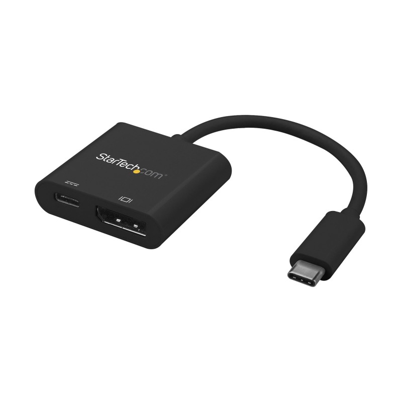 StarTech.com Adaptador USB C a DisplayPort con Entrega de Alimentación - 4K 60Hz HBR2 - Conversor USB Tipo C a Monitor DP 1.2