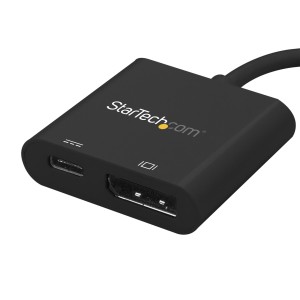 StarTech.com Adaptador USB C a DisplayPort con Entrega de Alimentación - 4K 60Hz HBR2 - Conversor USB Tipo C a Monitor DP 1.2
