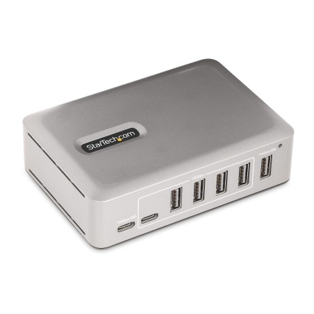 StarTech.com 10G5A2CS-USB-C-HUB hub de interfaz USB 3.2 Gen 2 (3.1 Gen 2) Type-C 10000 Mbit s Plata