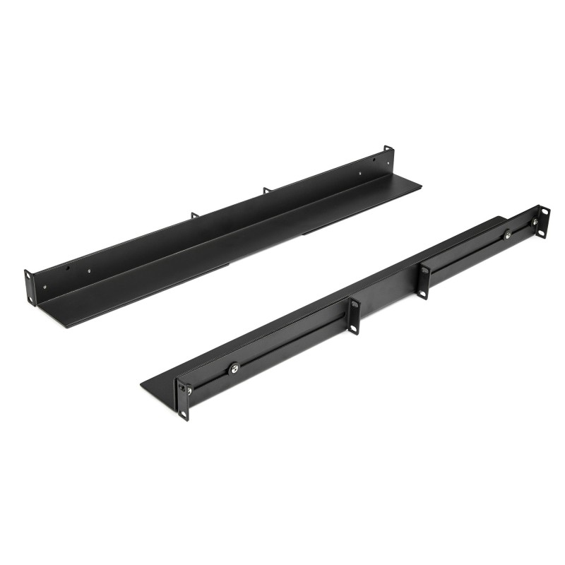 StarTech.com Carriles 1U de 19 pulgadas para Rack para Servidores con 4 Columnas - Profundidad Ajustable de 60,9cm a 91,4cm 24"