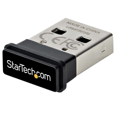 StarTech.com Adaptador USB a Bluetooth 5.0, Dongle Conversor para Ordenador Portátil Teclado Ratón, Convertidor BT 5.0 para