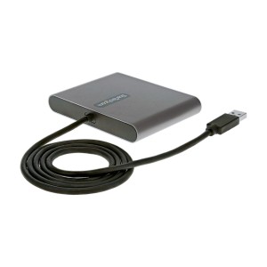 StarTech.com Adaptador USB 3.0 a 4 Puertos HDMI - Tarjeta Gráfica y de Vídeo Externa - Dongle Llave USB-A a 4x HDMI - 1080p a