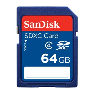 64GB SDXC Clase 4