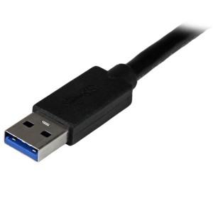 StarTech.com Adaptador de Vídeo Externo USB 3.0 a HDMI con Hub USB 1 Puerto - Tarjeta Gráfica Cable - 1080p