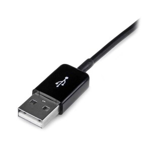 StarTech.com Cable Adaptador 2m Conector Dock USB para Samsung Galaxy Tab - Negro - USB A Macho