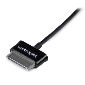 StarTech.com Cable Adaptador 2m Conector Dock USB para Samsung Galaxy Tab - Negro - USB A Macho
