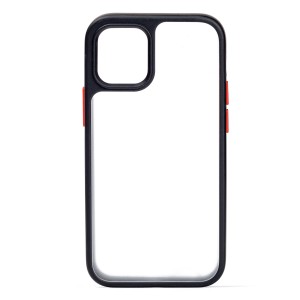Techair Classic essential funda para teléfono móvil 15,5 cm (6.1") Negro, Transparente