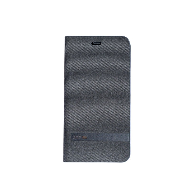 Techair Classic essential funda para teléfono móvil 11,9 cm (4.7") Folio Gris