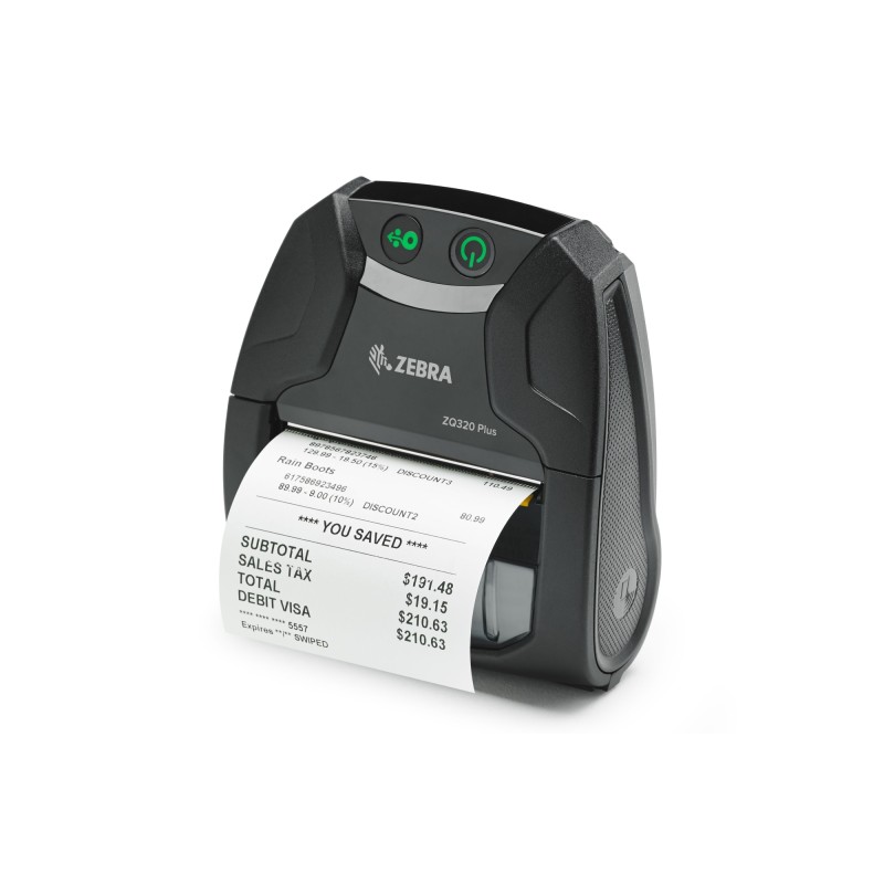 ZQ32-A0W04TE-00 impresora de etiquetas Térmica directa 203 x 203 DPI 100 mm/s Inalámbrico y alámbrico Wifi Bluetooth