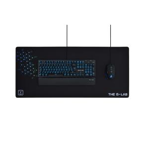 PAD YTTRIUM Alfombrilla de ratón para juegos Negro, Azul, Verde