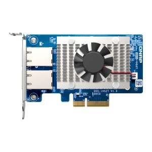 QNAP QXG-10G2T adaptador y tarjeta de red Interno Ethernet 10000 Mbit s