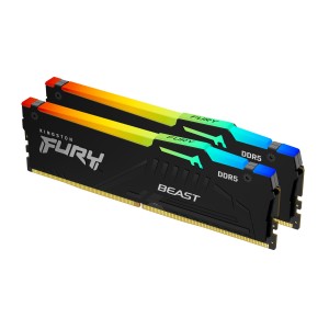Kingston Technology FURY Beast 64 GB 5600 MT s DDR5 CL40 DIMM (Kits de 2) RGB