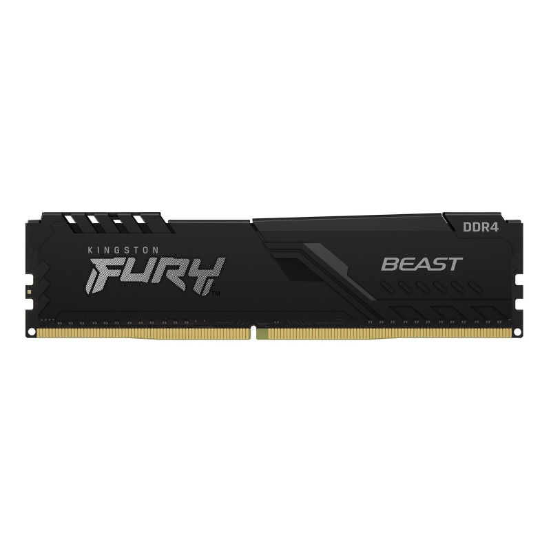 Kingston Technology FURY Beast 16GB 3200MT s DDR4 CL16 DIMM 1Gx8 Black