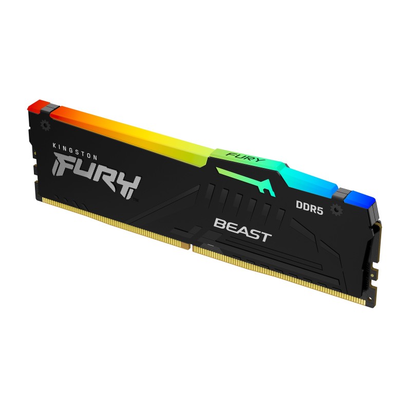 Kingston Technology FURY Beast 16GB 6800MT s DDR5 CL34 DIMM RGB XMP Kingston Technology FURY Beast 16GB 6800MT s DDR5 CL34 DIMM RGB XMP