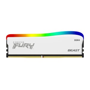 Kingston Technology FURY Beast 8GB 3600MT s DDR4 CL17 DIMM blanco RGB SE