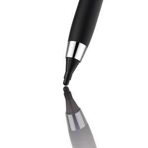 Hama | Active Fineline lápiz digital Negro - Lápiz para tablet (Tableta, Universal, Negro, Aluminio Alrededor)