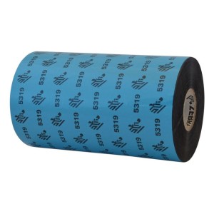 2300 Wax cinta térmica 74 m Negro