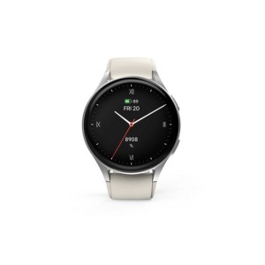 Hama Smartwatch 8900 3,35 cm (1.32") AMOLED 42 mm Digital 466 x 466 Pixeles Pantalla táctil Plata GPS (satélite)