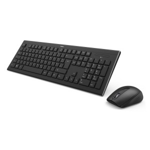 Hama 69182664 teclado Ratón incluido Hogar RF inalámbrico QWERTY Español Negro