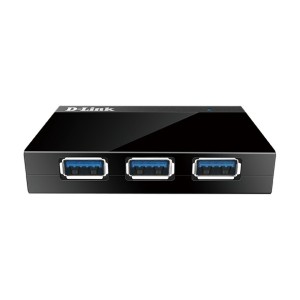 D-Link DUB-1340 hub de interfaz USB 3.2 Gen 1 (3.1 Gen 1) Micro-B Negro
