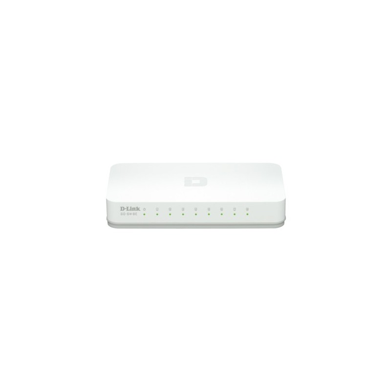D-Link GO-SW-8E switch No administrado Fast Ethernet (10 100) Blanco