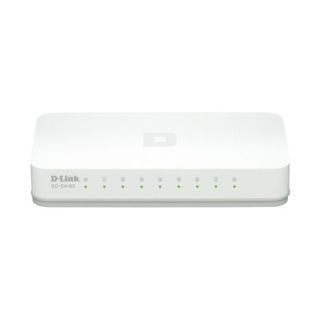 D-Link GO-SW-8E switch No administrado Fast Ethernet (10 100) Blanco