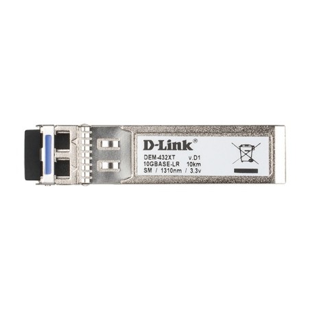 D-Link DEM-432XT red modulo transceptor Fibra óptica 10000 Mbit s SFP+ 1310 nm