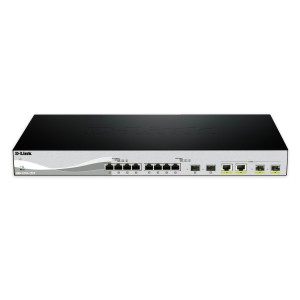 D-Link DXS-1210-12SC E switch Gestionado L2 10G Ethernet (100 1000 10000) 1U Negro, Plata