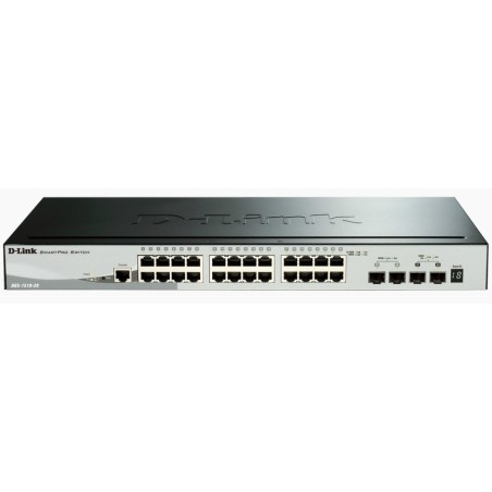 D-Link DGS-1510 Gestionado L3 Gigabit Ethernet (10 100 1000) Negro