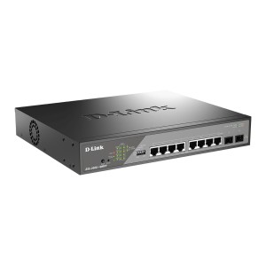 D-Link DSS-200G-10MP E switch Gestionado L2 Gigabit Ethernet (10 100 1000) Energía sobre Ethernet (PoE) 1U Gris
