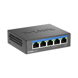 D-Link DMS-105 No administrado L2 2.5G Ethernet (100 1000 2500) Negro