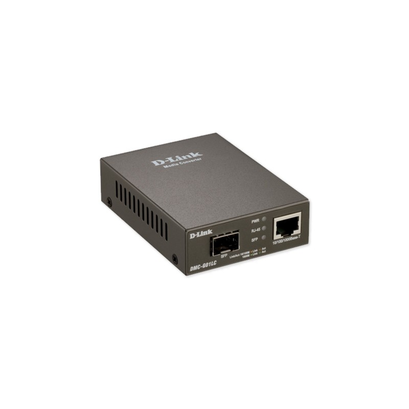 D-Link DMC-G01LC E convertidor de medio 1000 Mbit s Gris