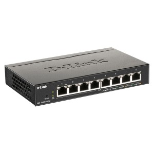 D-Link DGS-1100-08PV2 Gestionado L2 L3 Gigabit Ethernet (10 100 1000) Energía sobre Ethernet (PoE) Negro