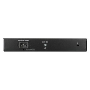D-Link DGS-1008MP switch No administrado Gigabit Ethernet (10 100 1000) Energía sobre Ethernet (PoE) 1U Negro