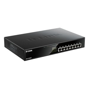 D-Link DGS-1008MP switch No administrado Gigabit Ethernet (10 100 1000) Energía sobre Ethernet (PoE) 1U Negro