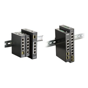 D-Link DIS-100G-6S switch No administrado Gigabit Ethernet (10 100 1000) DIN rail Negro