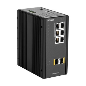 D-Link DIS‑300G‑8PSW Gestionado L2 Gigabit Ethernet (10 100 1000) Energía sobre Ethernet (PoE) Negro