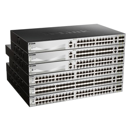 D-Link DGS-3130-30PS E switch Gestionado L3 Gigabit Ethernet (10 100 1000) Energía sobre Ethernet (PoE) Gris