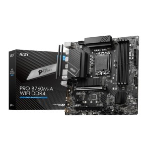 MSI PRO B760M-A WIFI DDR4 placa base Intel B760 LGA 1700 micro ATX