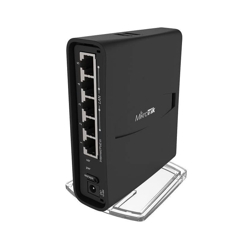 hAP ac² 1167 Mbit/s Negro Energía sobre Ethernet (PoE)