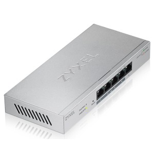 Zyxel GS1200-5HP Gestionado Gigabit Ethernet (10 100 1000) Energía sobre Ethernet (PoE) Gris