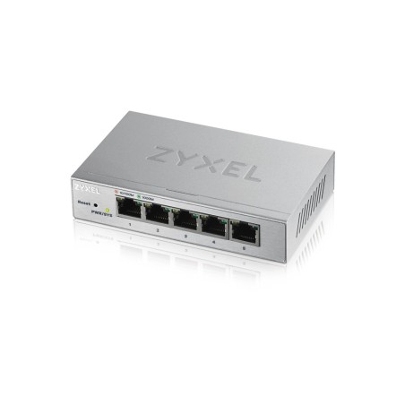 Zyxel GS1200-5 Gestionado Gigabit Ethernet (10 100 1000) Plata